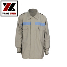 EN ISO 11612 100% Cotton 380g FR Finish Flame Resistant Jacket